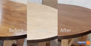 Dallas Law Firm Conference Room Table Refinishing