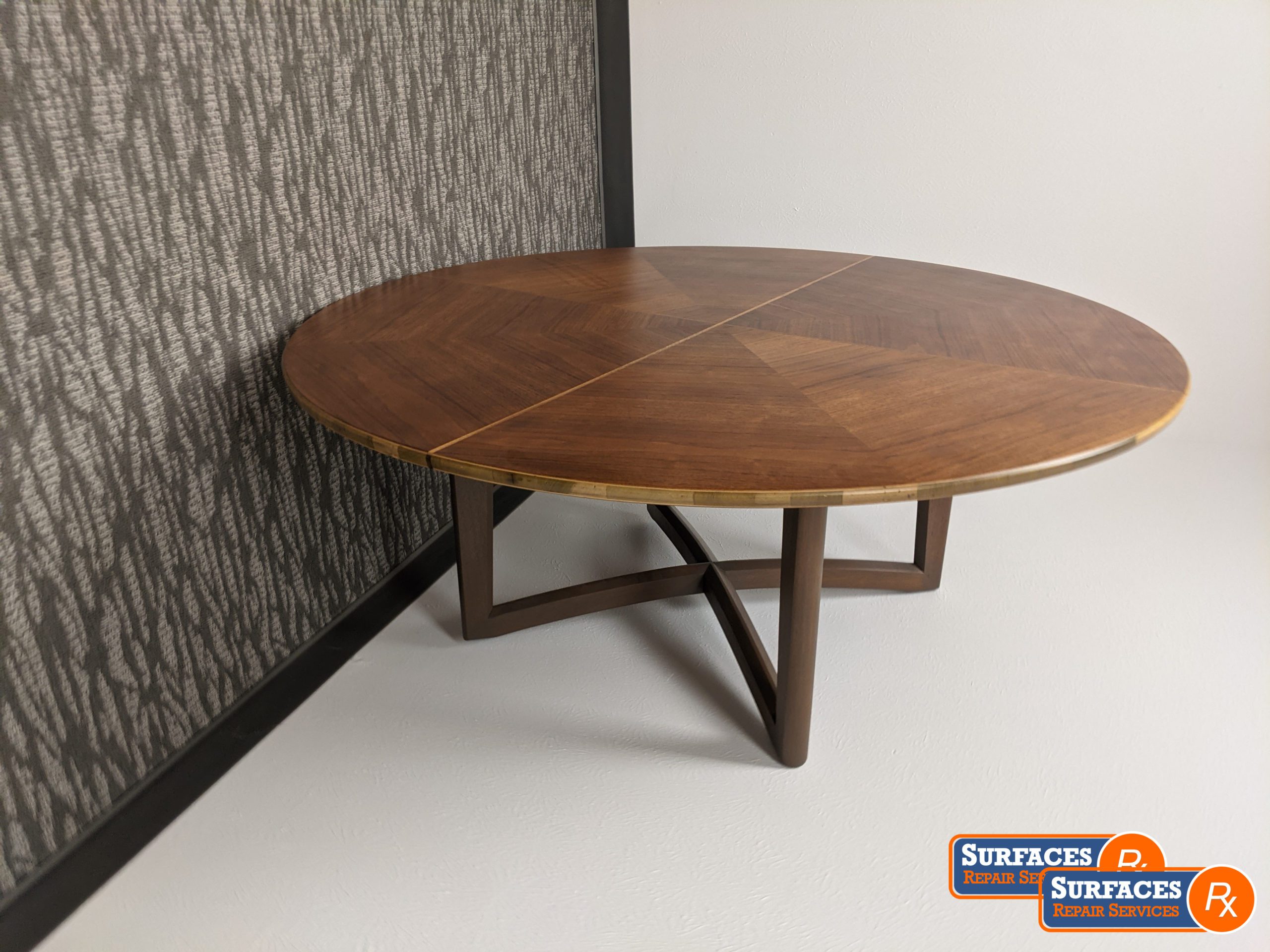Mid-Century-Heritage-Henderson-Coffee-Table-After-Refinishing-Dallas-TX-by-Surfaces-Rx25