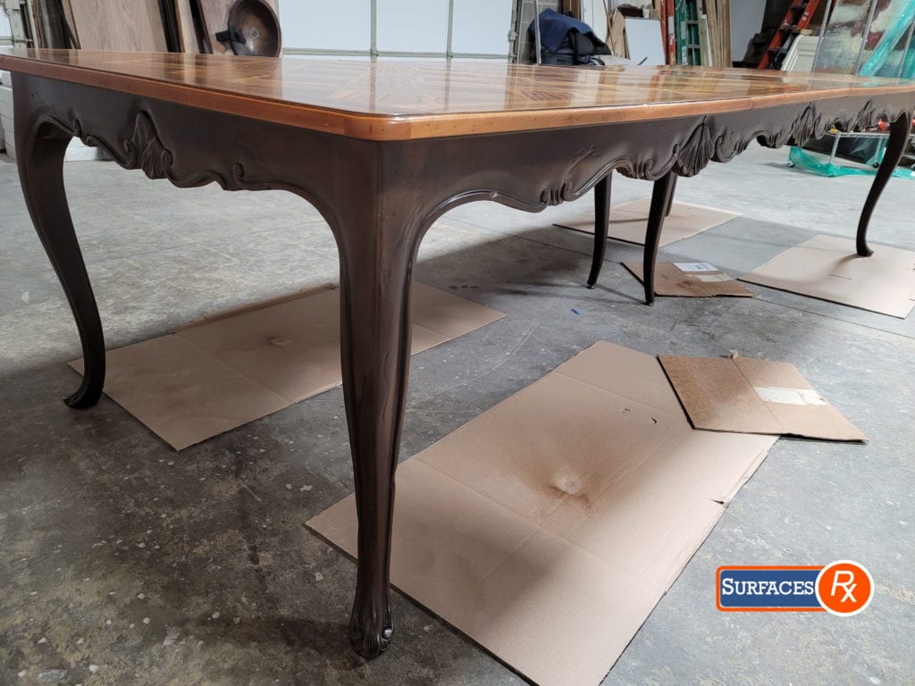 Dining-Room-Table-Refinishing-by-Surfaces-Rx-Dallas-TX-8