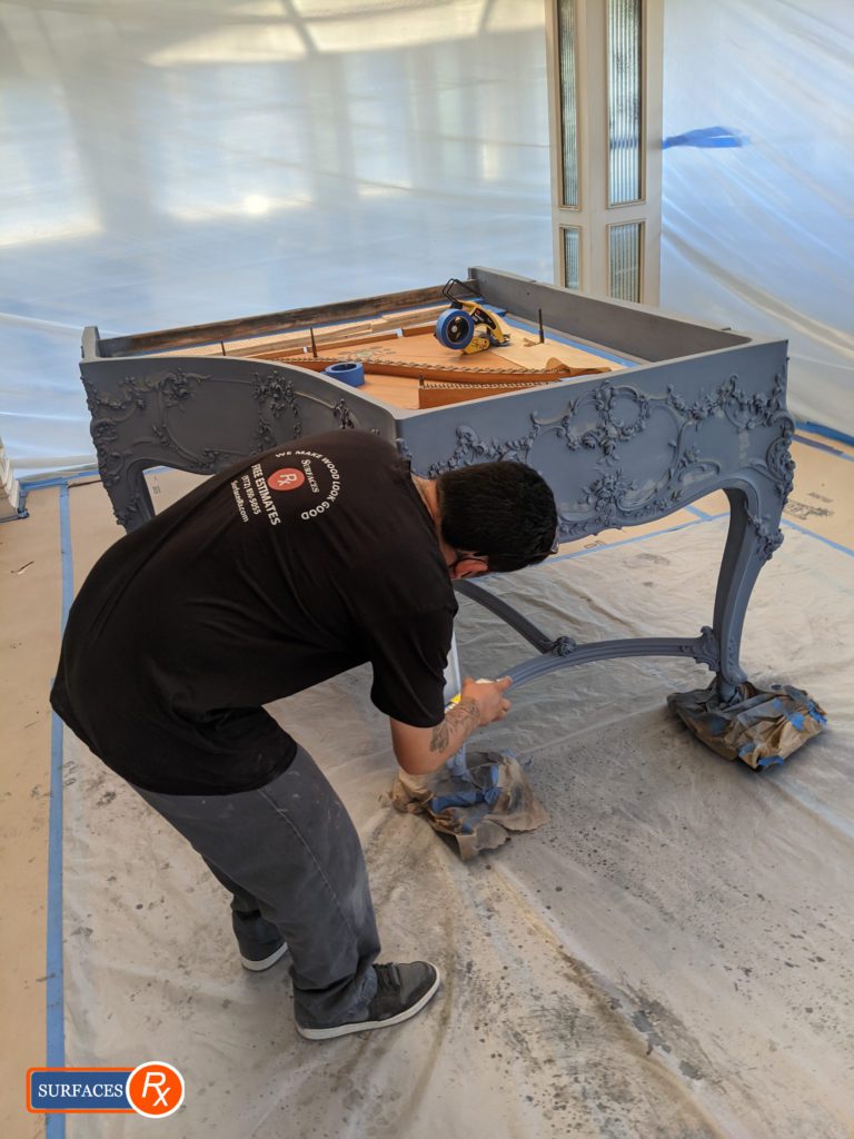 During-Piano-Refinishing-by-Surfaces-Rx-Dallas-Texas-19